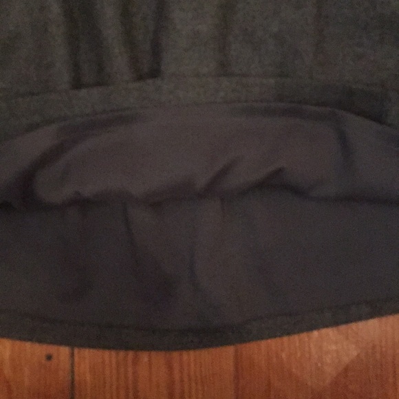 Gray wool blend skirt - Picture 5 of 5
